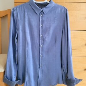 Grey-blue dress shirt